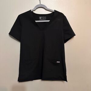 Figs double front pocket top size small